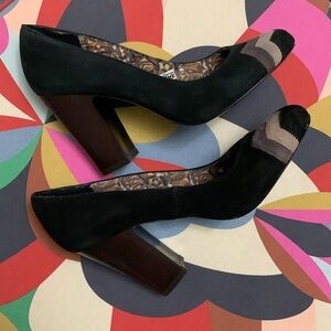 Missoni for Target Heels Black with Chevron Size 7.5
